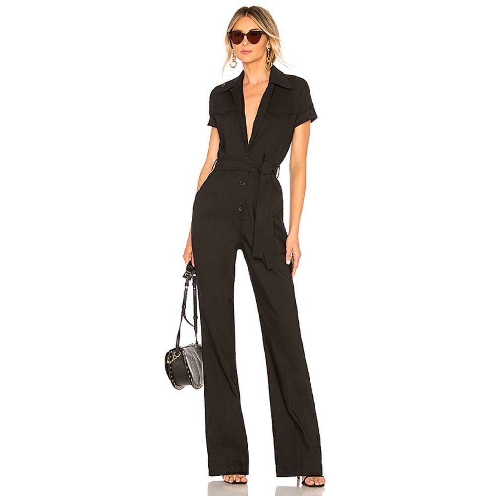 A.L.C Rivington Belted Jumpsuit size US2